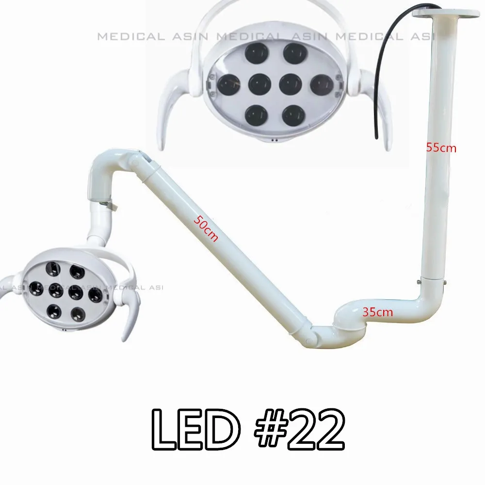  Good quality new ceiling mounted Dental Operating Oral Lamp with 8 LEDs with arms 120cm dental equi - 32701474087