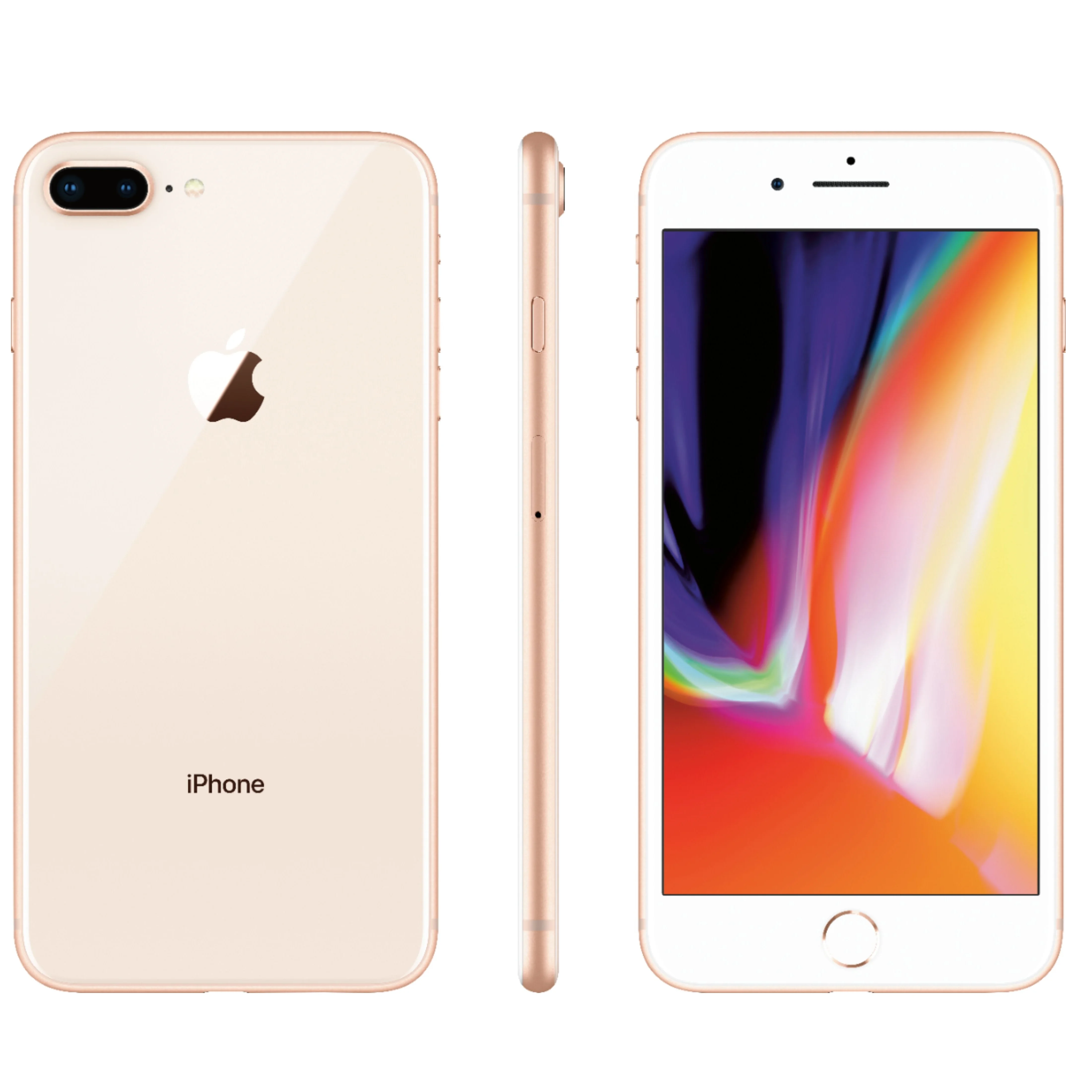 Разблокированный Apple iPhone 8/8 Plus TouchID 4G LTE iOS 12MP камера 4,7/5," retina HD дисплей беспроводной Смартфон