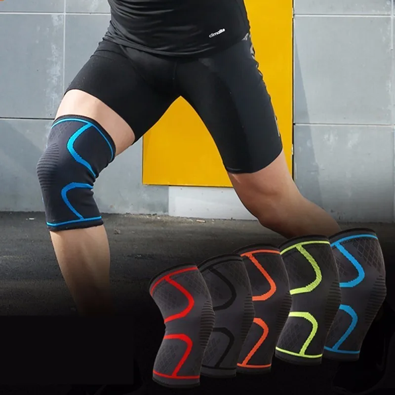 Buy 2pcs/lot High Elasticity Sports Knee Pad Anti skid