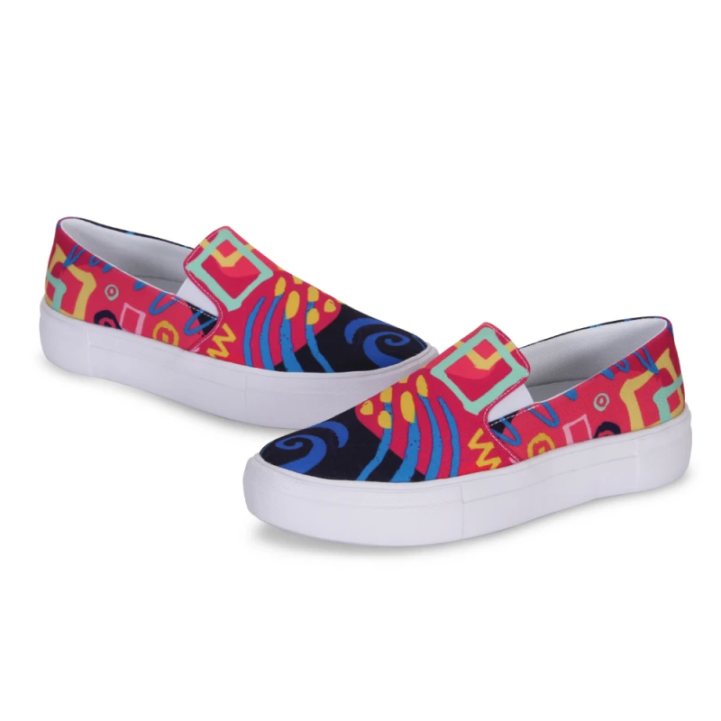 Confortable Conception Glissement Femme Plates Femelle Maman pourpre Appartements Occasionnels Taille 1 Sur Belle Pc Laides Chaussures Doux 44 Toile Sneakers Grande Mocassins Design Rêve dBCoxe