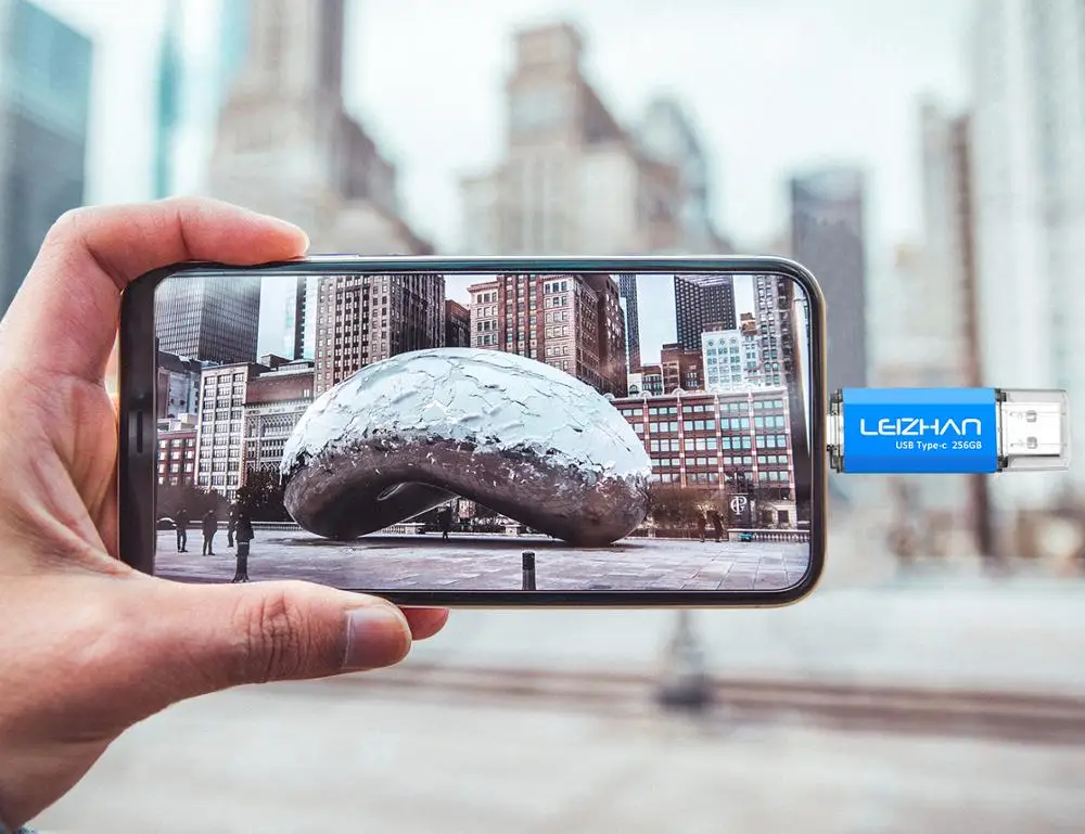 Флэш накопитель LEIZHAN USB C 256 ГБ флэш Type c для Galaxy S10 S9 S8 типа 128 3 0 карта памяти 64 32 16