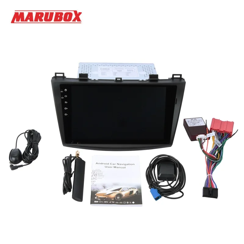 Мультимедийный плеер MARUBOX 9A702A4 для автомобилей Android 7 1 2 Гб ОЗУ 32 ПЗУ 1024*600 HD 9 &quot GPS