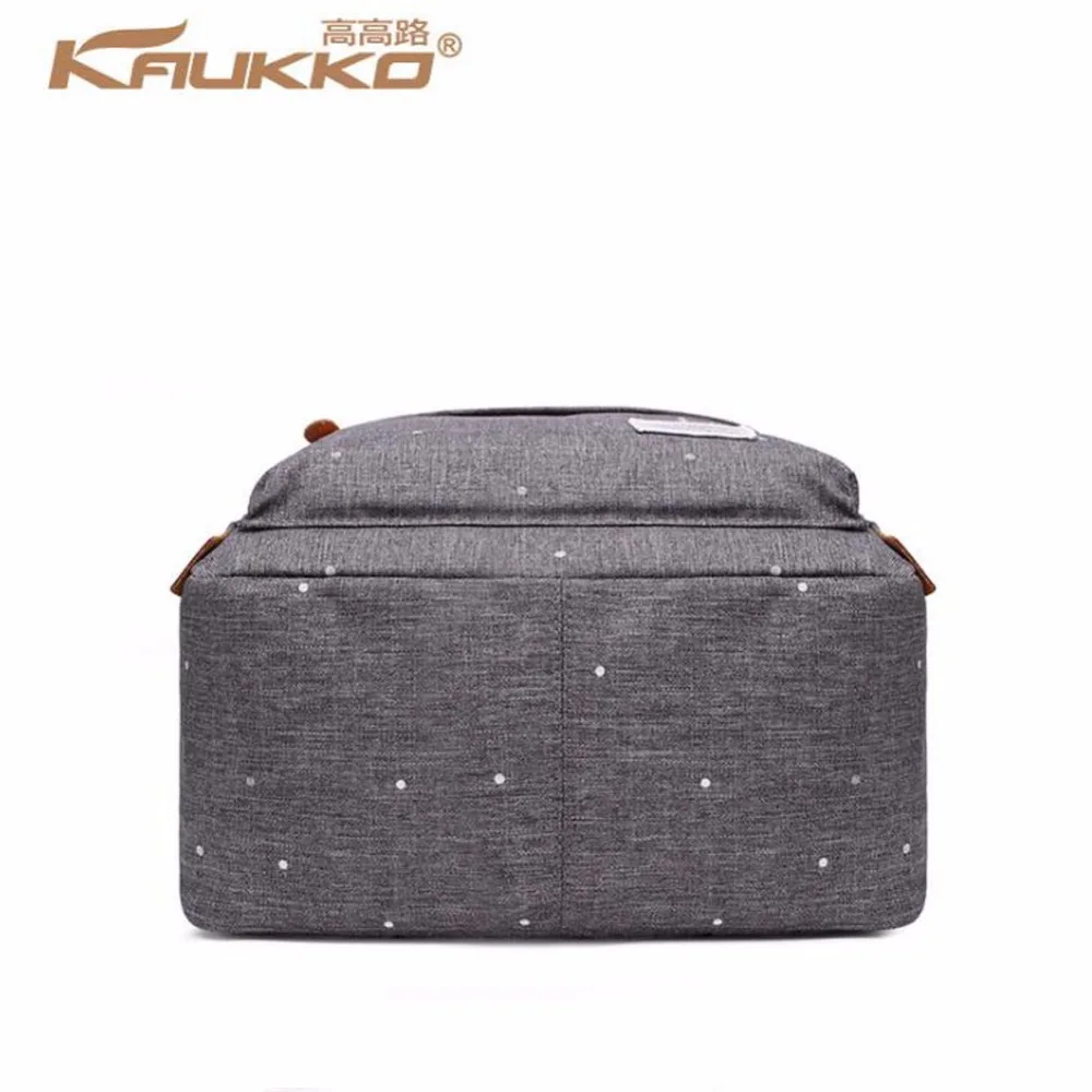 Стильный рюкзак KAUKKO из ткани Оксфорд дорожный легкая сумка ранец|fabric backpack|travel