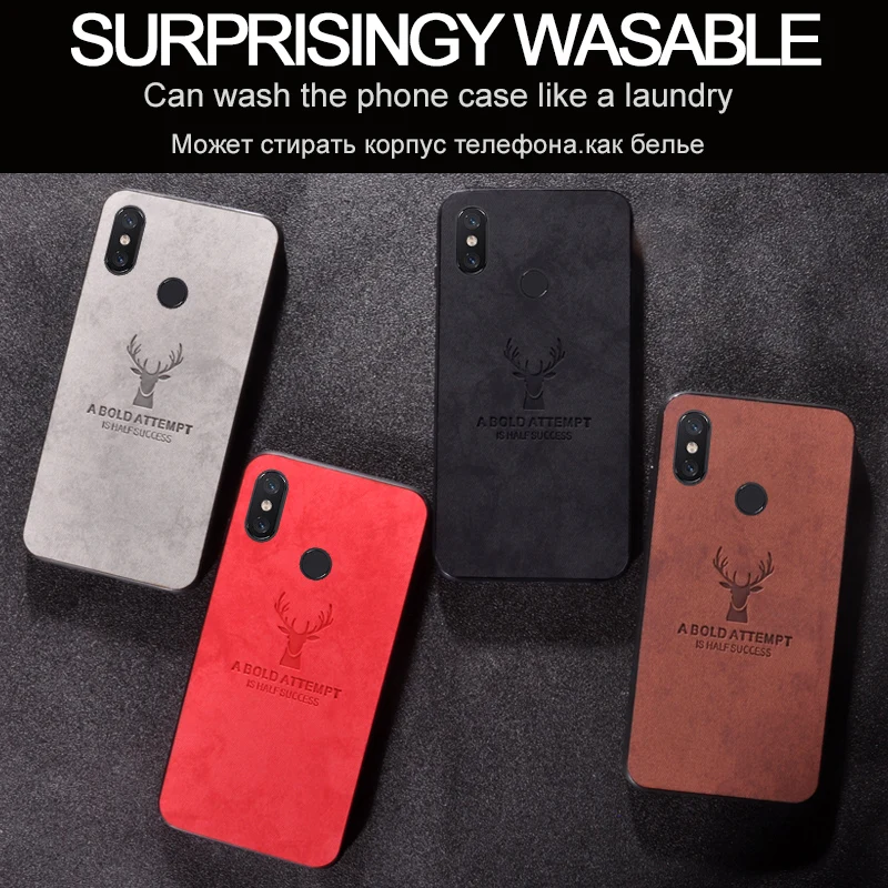 

Luxury Christmas Deer Cloth Phone Cases For Xiaomi Mi Max 2 Max2 Ultra Thin Soft Silicone Cover For Xiaomi Mi Max 3