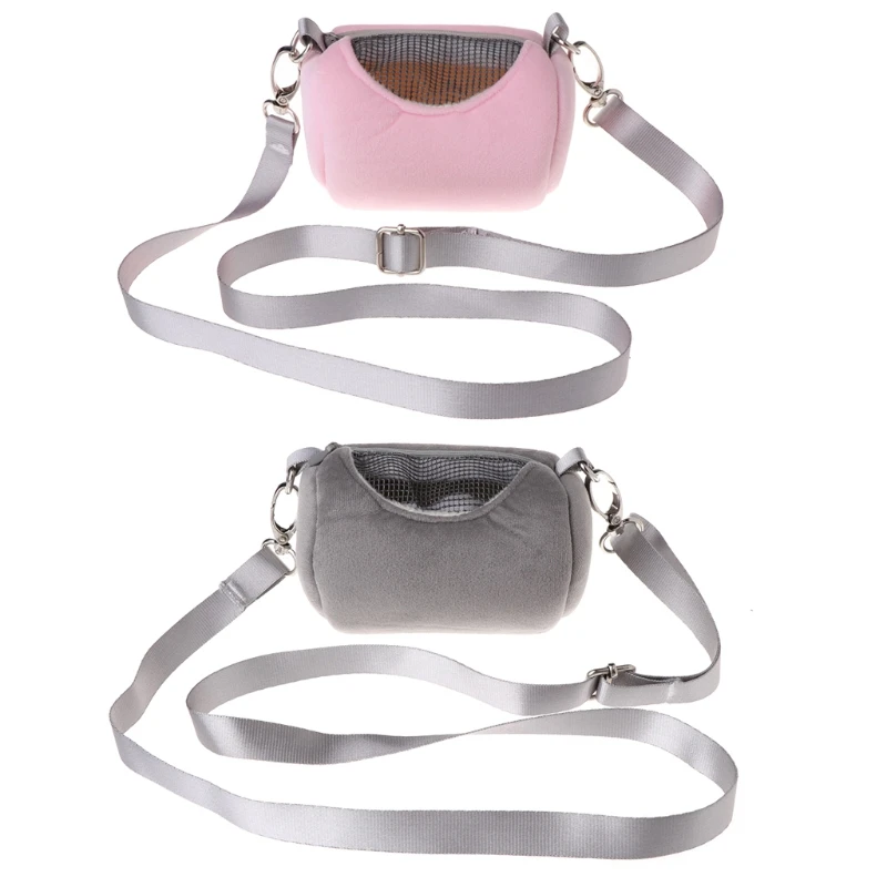 

Portable Small Pet Travel Bag Hamster Carrier Breathable Shoulder Strap Outdoor Bag Carriers