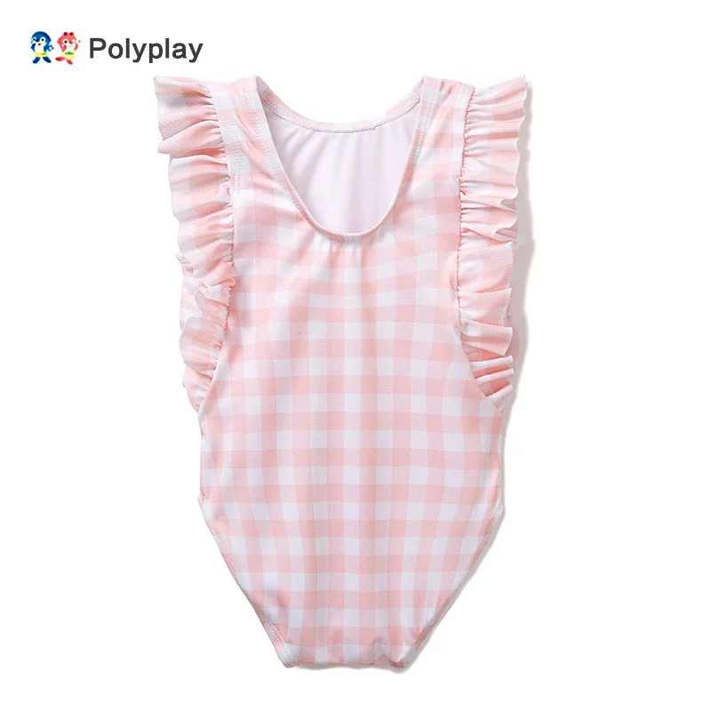 

2019 summer female baby princess style one-piece swimsuit