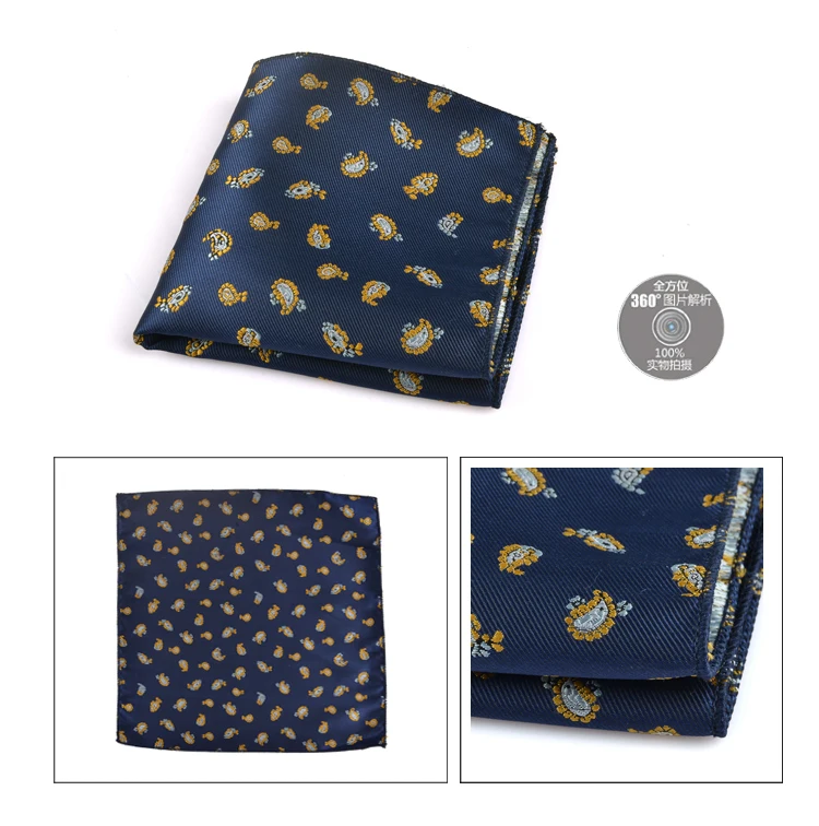 Бесплатная доставка Высокое качество 9 видов цветов Silk Pocket Square костюм грудь квадратный мужские аксессуары Hanky