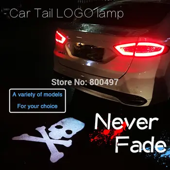 

New Universal Auto Car LED Tail Logo Rear Anti-Collision Driving Safety Signal Warning Lamp for Mos of the Car Models