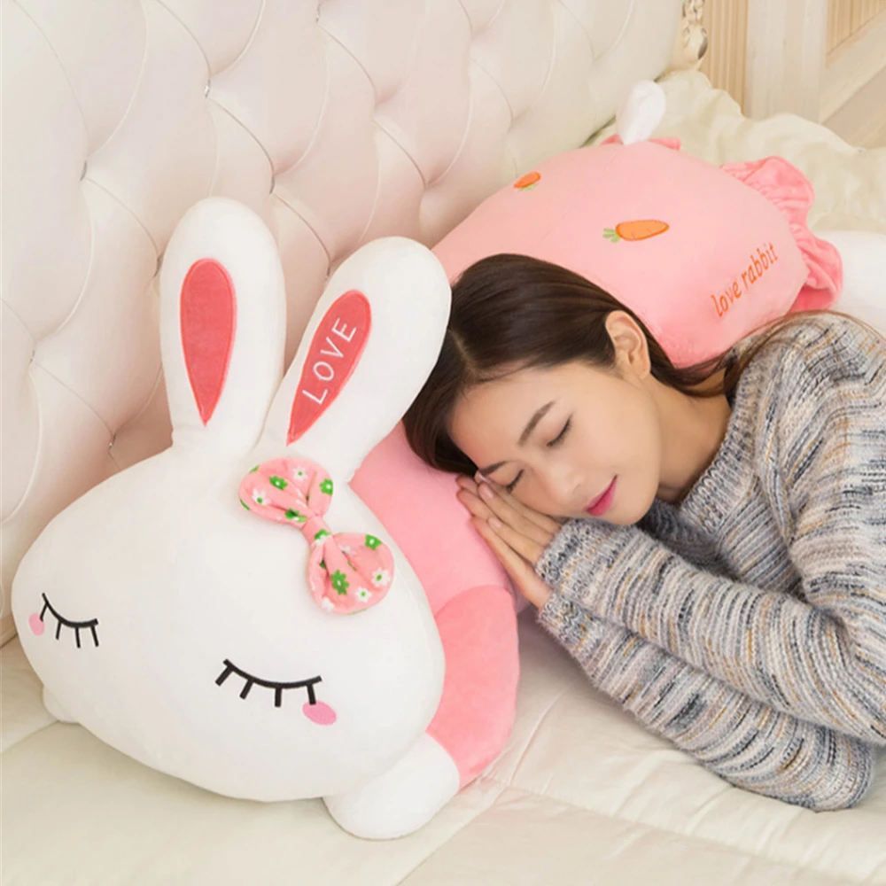 Soft Plush Bunny Pillow Toys 