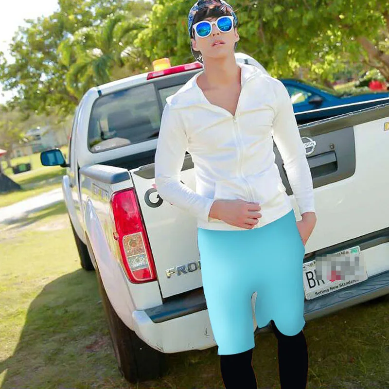 3 قطعة مجموعة الرجال طويلة الأكمام الشمس حماية Rashguard البريدي طويلة الأكمام السباحة قميص طماق جذوع كامل الجسم الاستحمام بدلة ركوب الأمواج