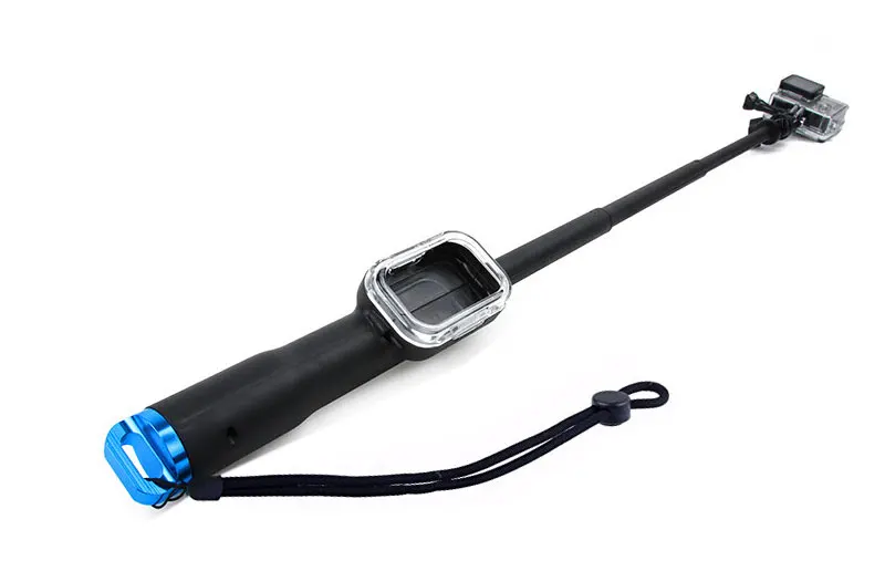 39 Inch Waterproof Selfie Stick for Gopro Hero 5 6 4 3 Session Camera With WIFI Remoter Clip For Go Pro Monopod Accessory (3)