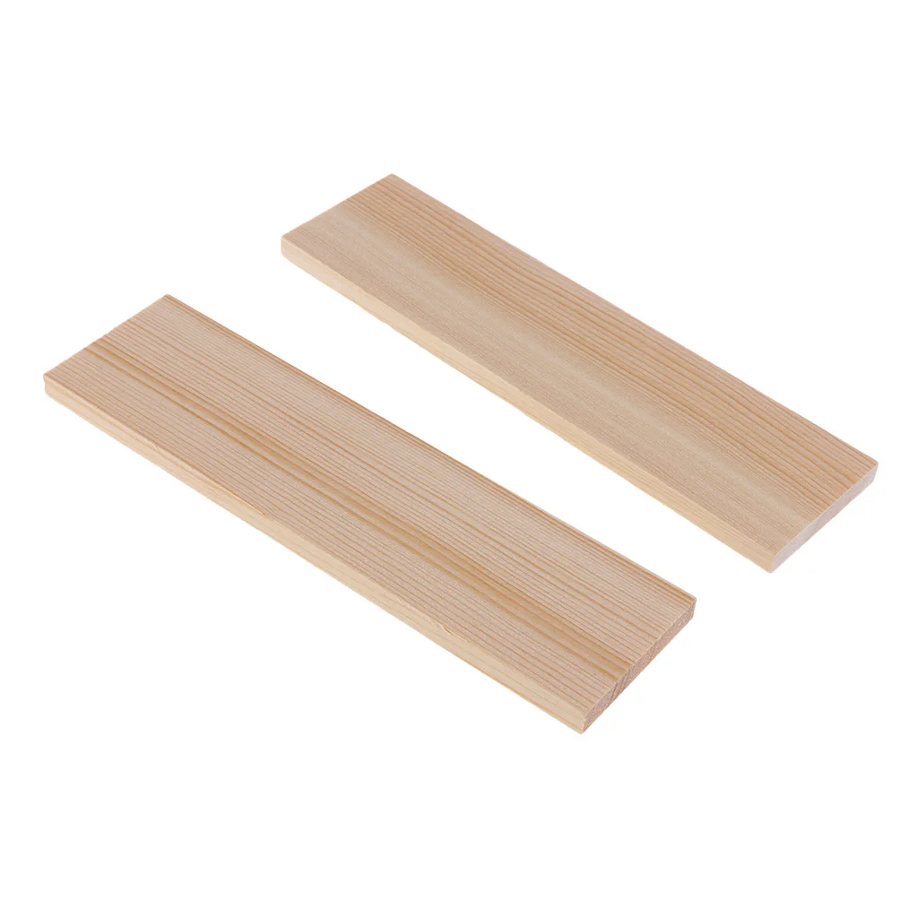 10Pcs Balsa Wood Sheets 150x40x6mm for Airplane/Boat Model DIY Card Wooden Name Card Wood Plaque Shapes Sign Craft