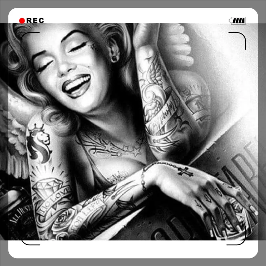 Diy Diamond Painting Mosaic Resin Full Round 5D Embroidery Cross Stitch Needlework Tattoo Marilyn Monroe Pattern YF450 | Дом и сад
