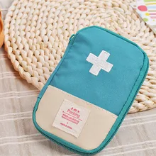 Комплект жизнеобеспечения в чрезвычайных ситуациях Обёрточная бумага сумка для снаряжения красного, синего, зеленого и маленький медицинский комплект Открытый аптечка первой помощи медицина; Армия для баночка для таблеток