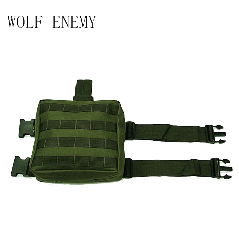 

Tactical Milirary Molle Drop Leg Panel Utility Waist Pouch Carrier Bag