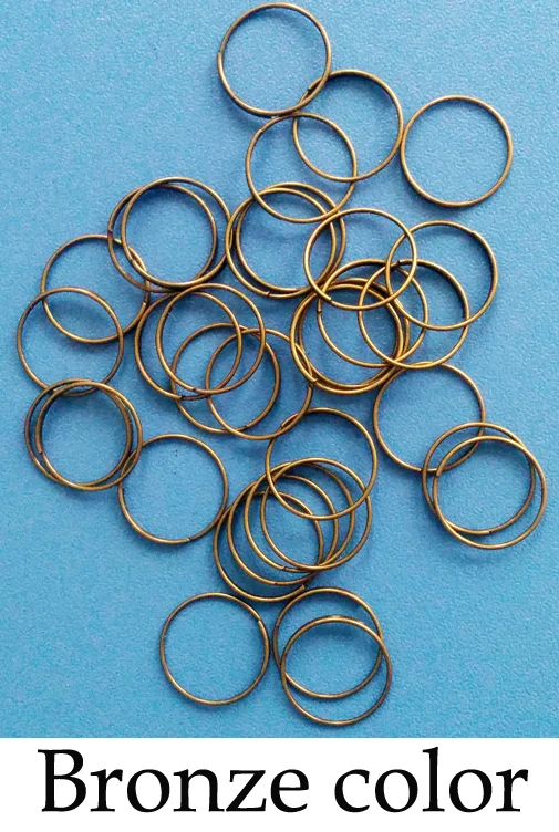 

1000pcs/Lot, Dia11MM*0.6MM Metal Rings, Bronze Color, Crystal Bead Connectors, Free Ship, Garland Diy, Lighting Parts