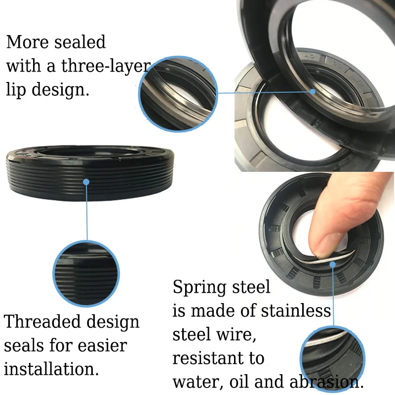 2 Pcs Tg4 Skeleton Oil Seal Radial Shaft Seal Nitrile Rubber Sealing Gasket Id 45 Mm Sealing Ring Gaskets Aliexpress