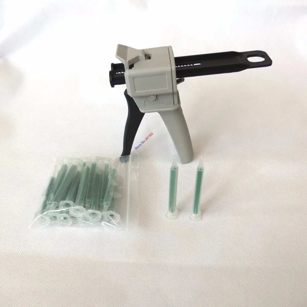 Buy free shipping 2 part Epoxy Resin Caulk Mixing Gun