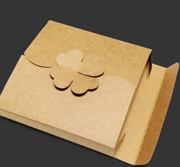 

New (50pcs/lot) Snak Box, Kraft Gift Box, Party Favor box,kraft paper cake box -Free shipping