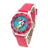 Cute Unicorn Girls Watch for Kids Girls Boy Leather Wristwatch Casual Watches Fashion Children Learn Time Watch Kids watch ► Photo 2/6