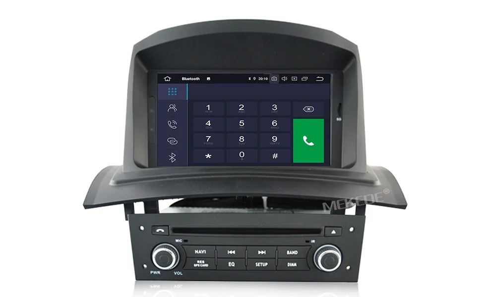 Best Android9.0 Fit  For Renault Megane 2 Fluence 2002-2008 GPS navigation head unit radio tape recorder car multimedia with DSP IPS 20