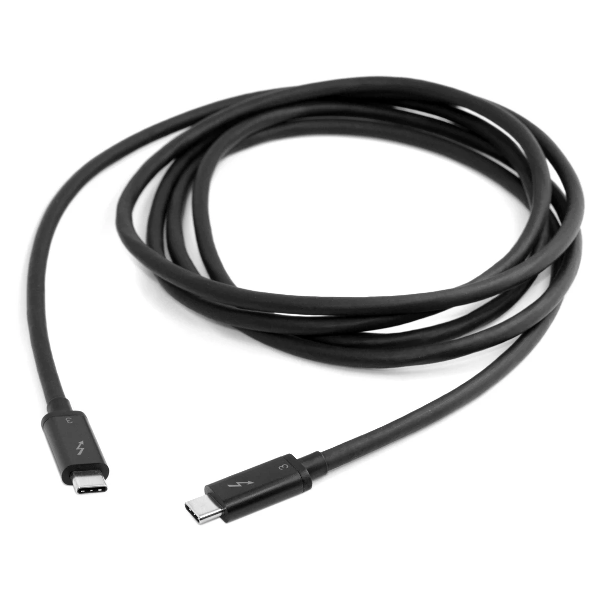bilder für 2 mt Thunderbolt 3 USB-C USB 3.1 Typ C Male Thunderbolt 3 Männlichen 40 Gbps Kabel für PC & Laptop bilder für 2 mt Thunderbolt 3 USB-C USB 3.1 Typ C Male Thunderbolt 3 Männlichen 40 Gbps Kabel für PC & Laptop