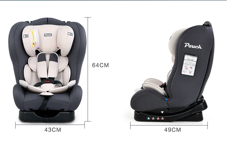 7,8 Q-18(серый) чехол для детского автокресла роскошный детский автомобильный чехол для сиденья подседельная сумка Isofix