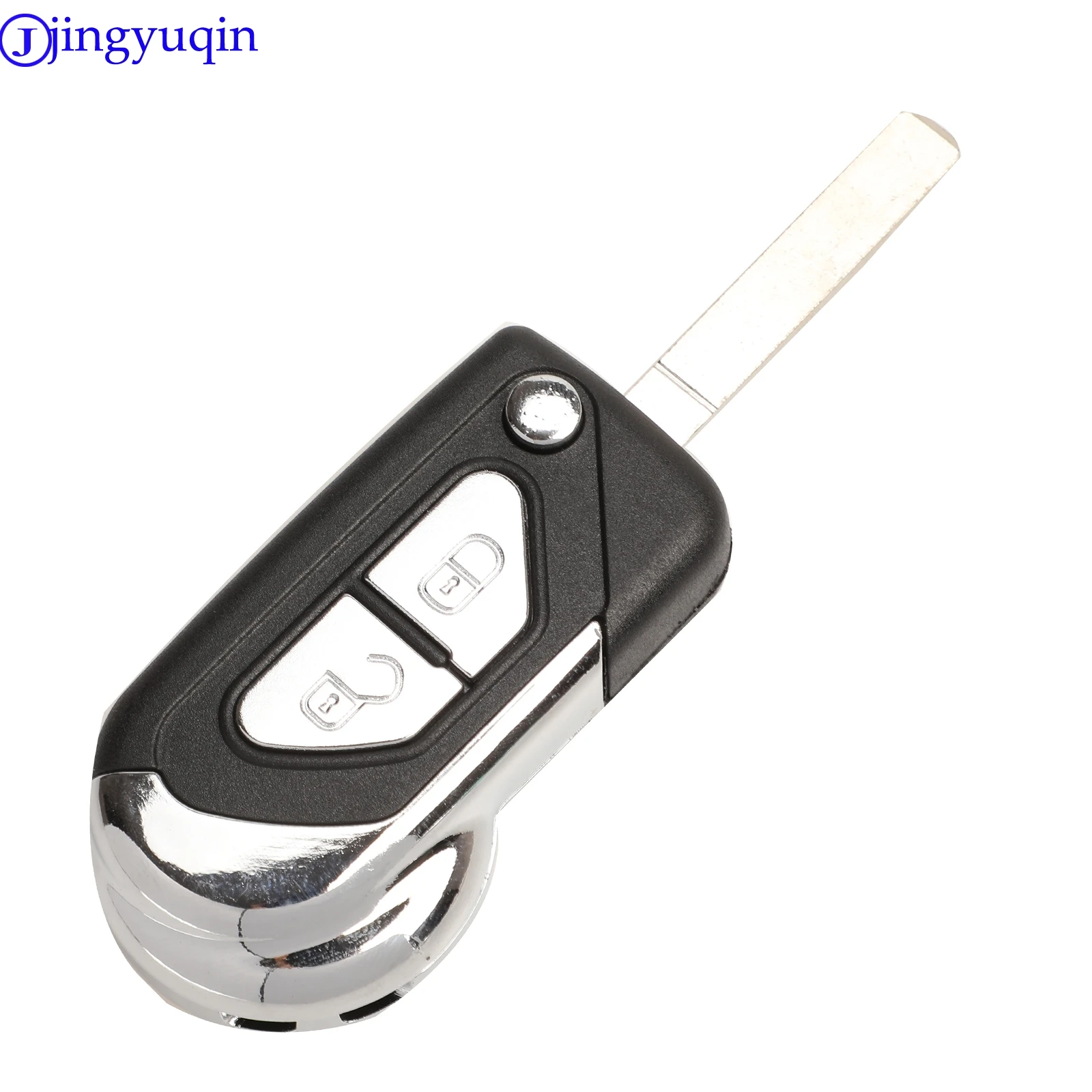 Jingyuqin дистанционный 2b откидной складной чехол для автомобильного ключа чехол для Citroen DS3 Uncut VA2