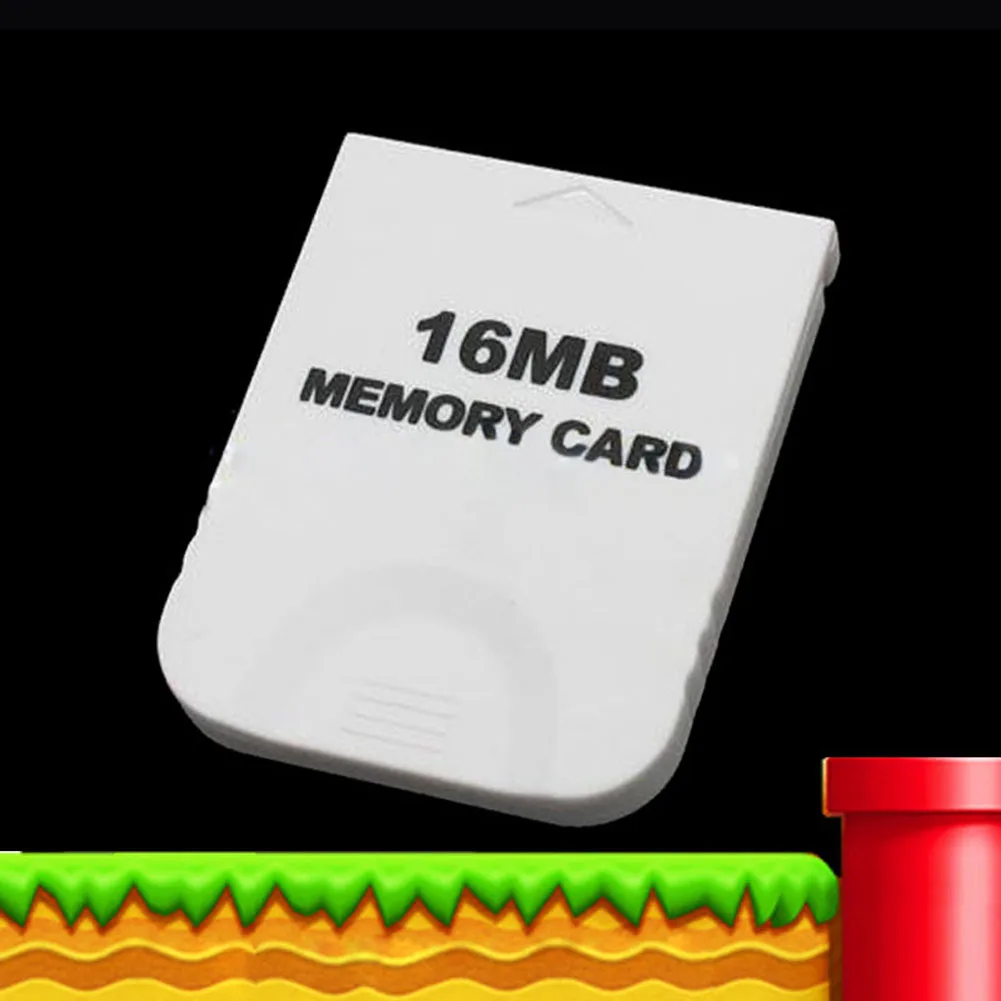 Практичная белая игра 16 Мб карта памяти блок для nintendo wii Gamecube GC игровая системная консоль 16 м