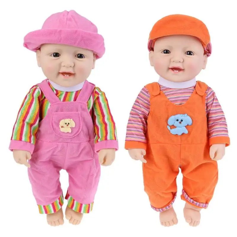 

50cm Cute Simulation Reborn Baby Doll Children Kids Sleep Playmate Emulate Toys Gifts Vinyl Lifelike Babies Toys Girls Boys Gift