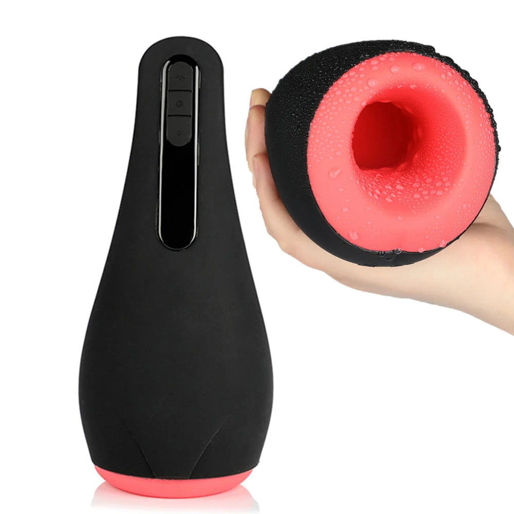 anime sex doll toy Telescopic Vibration 2-in-1 Automatic Masturbator – anesidora main image 1