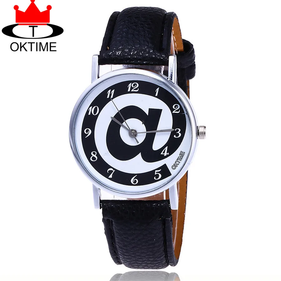 2017 OKTIME Brand Fashion Number A font b Watch b font Casual font b Women b