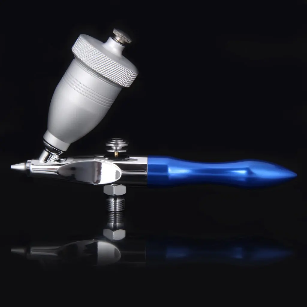 

Sandblaster Airbrush Gun Kit In Carrying Case Complete Gravity Spray Gun With Spray 15cc Jar Accessories Can Erase Color Errors