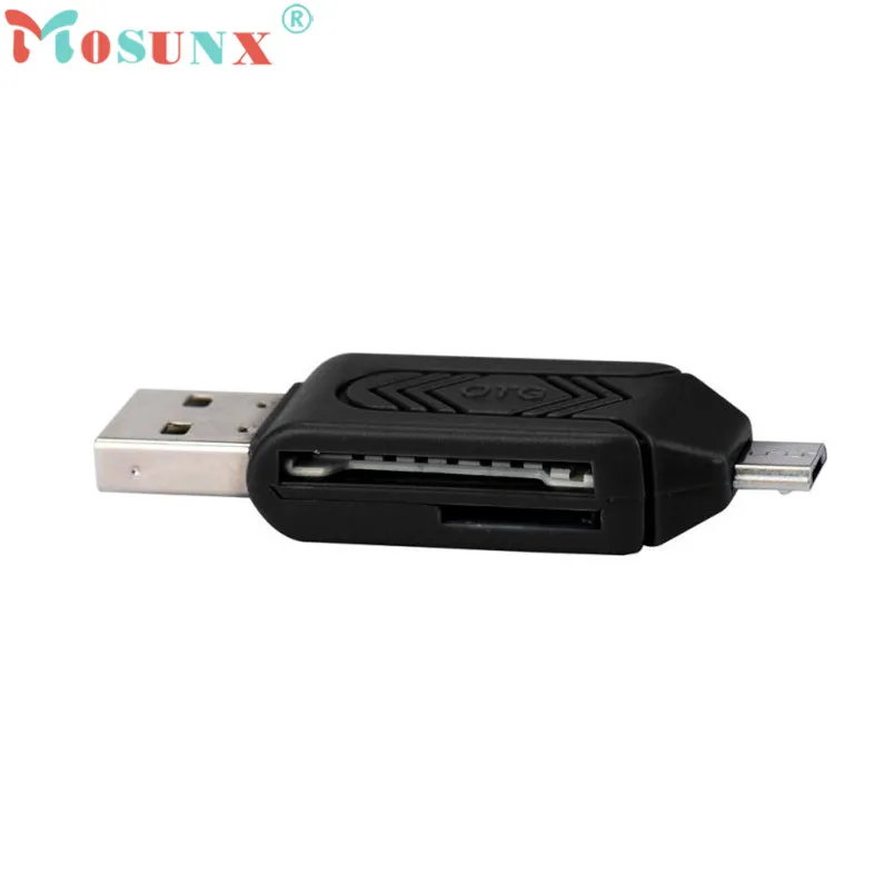 Надежный мини USB 2,0+ OTG Micro SD/SDXC TF кардридер адаптер U диск Поддержка USB 1,1 версия Спецификация