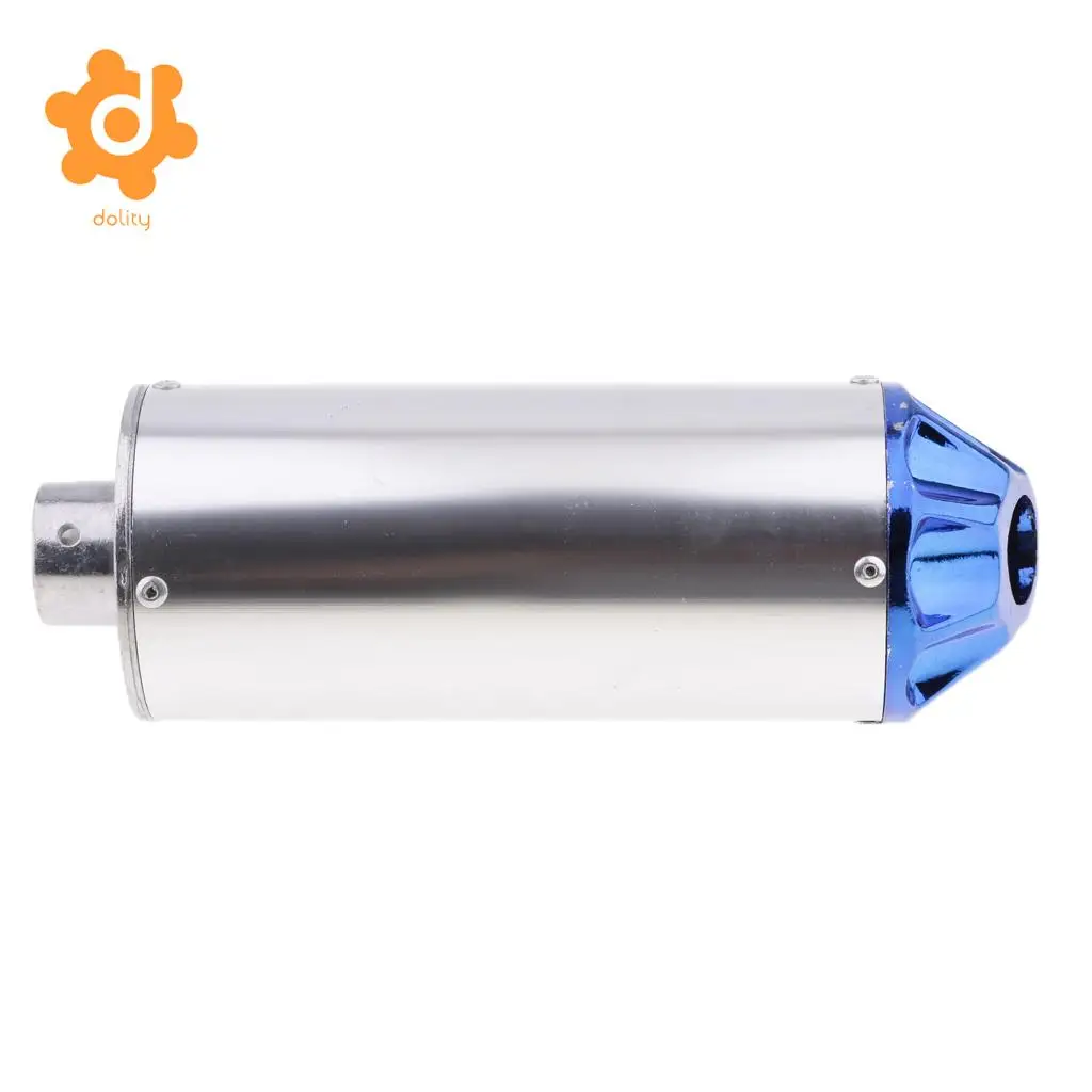 Universal Motorcycle Scooter Dirt Bike 28mm Slip On Exhaust Muffler Pipe