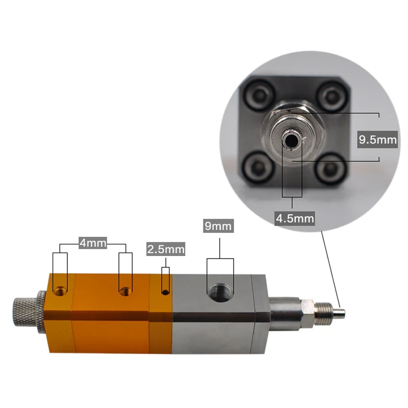 Всасывающий регулируемый прецизионный распределительный клапан с высокой вязкостью диспенсер