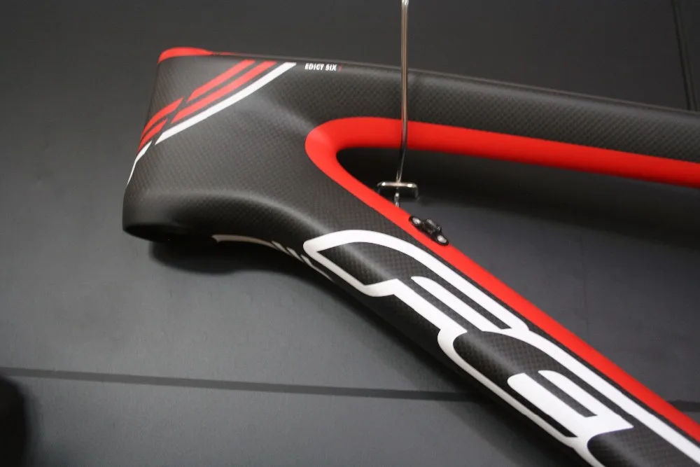 Top Real Felt Edict Six 2 Dual full Suspension Soft tail Carbon Frame Rockshox Monarch RT3 rear shock 26" 49cm 54cm carbon 1