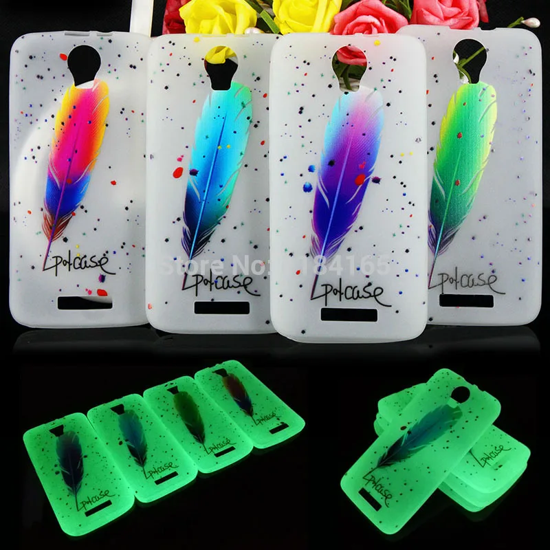 Luminous TPU Case for Micromax Canvas Power AQ5001/ Juice 2 AQ5001 Feather Ultra-thin Soft Transparent Cover |