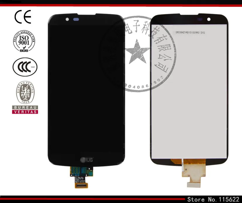 LCD display screen for LG K10 410 420N 10 430DSF 10 430DSY black white with