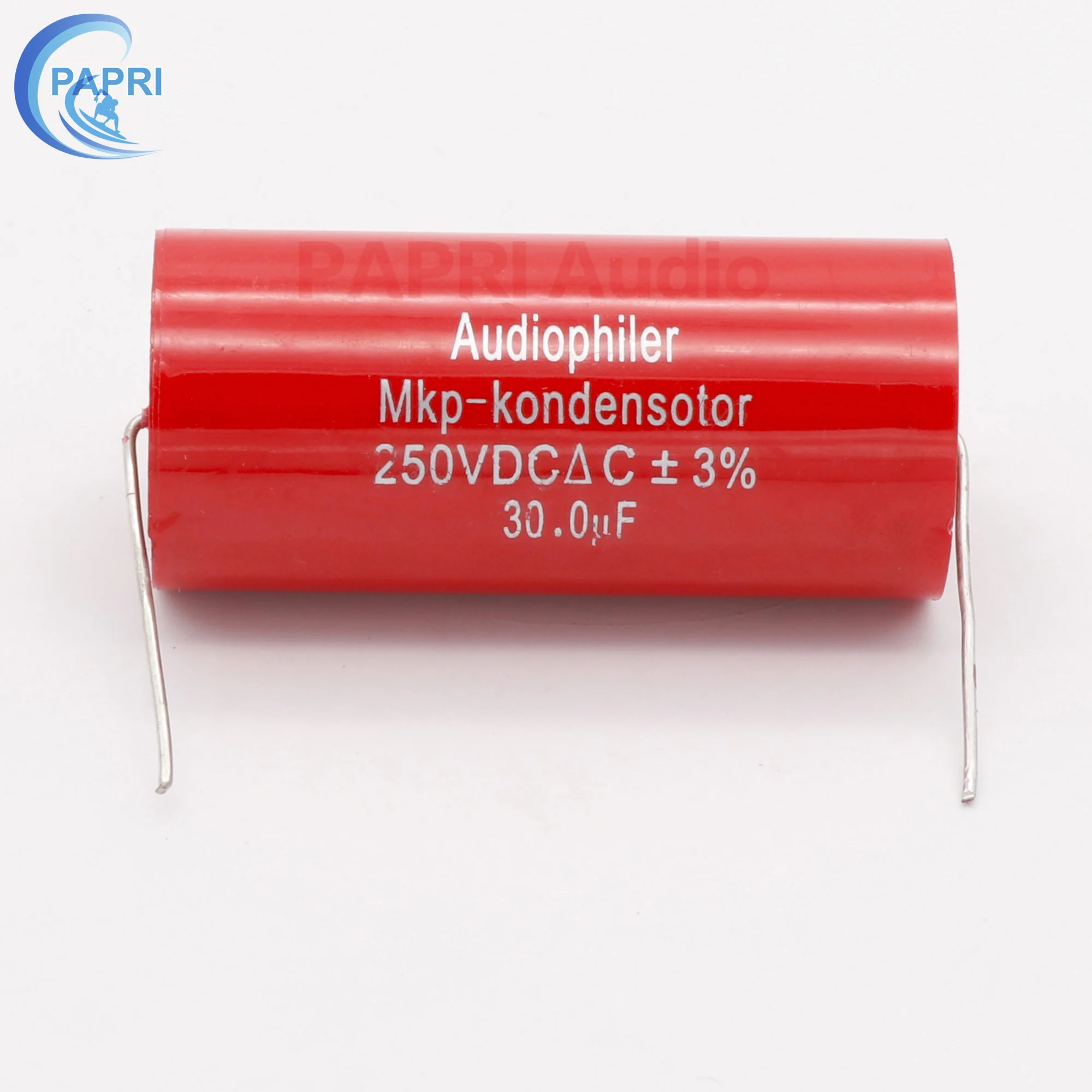 PAPRI 30 мкФ 250VDC Axial MKP DIY Аудио Конденсатор для HiFi трубки гитарного усилителя лот/1