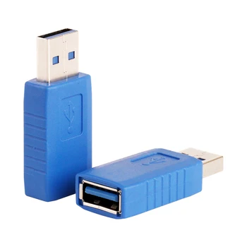 

Fast Speed USB3.0 Male to Female Connector Plug Adapter USB 3.0 Converter for Laptop U Disk USB Flash Drive 100pcs/lot