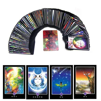 

2 kinds of Osho Tarot Cards Factory Made High Quality Tarot Card With Colorful Box, Cards Game, Board Game