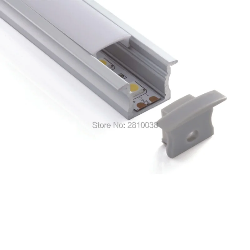 

20 x 2M Sets/Lot 15mm tall T type aluminium led housing channel recessed and Al6063 T6 led profile light for wall ceiling lamp