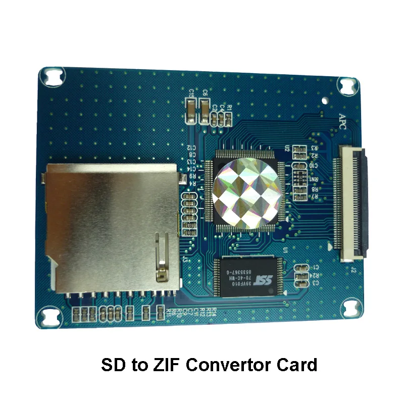 SD to ZIF 1.8" HDD Adapter SD MS MMC Card to CE Hard Drive Convertor