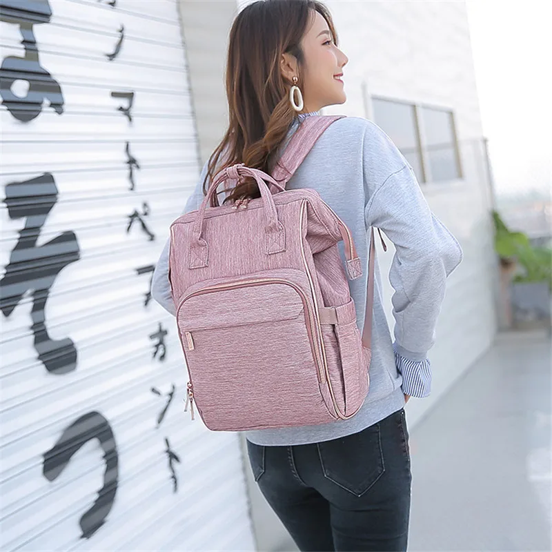 

Maternal Baggage Women backpack Infant and Mom Package Maternity Large Mummy Diaper Nappy Feeder Nursing bottle bags key chain