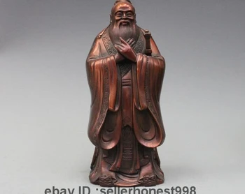 

Chinese Famous History Bronze Thinker and educator Confucius Kong Zi Statue