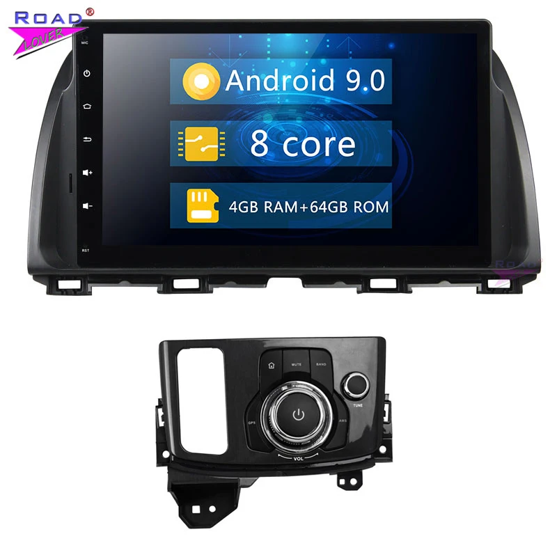 Автомагнитола 2 Din с 10 1 дюймовым дисплеем Android 9 0 ОЗУ 4 Гб ПЗУ 64 ГБ стерео GPS