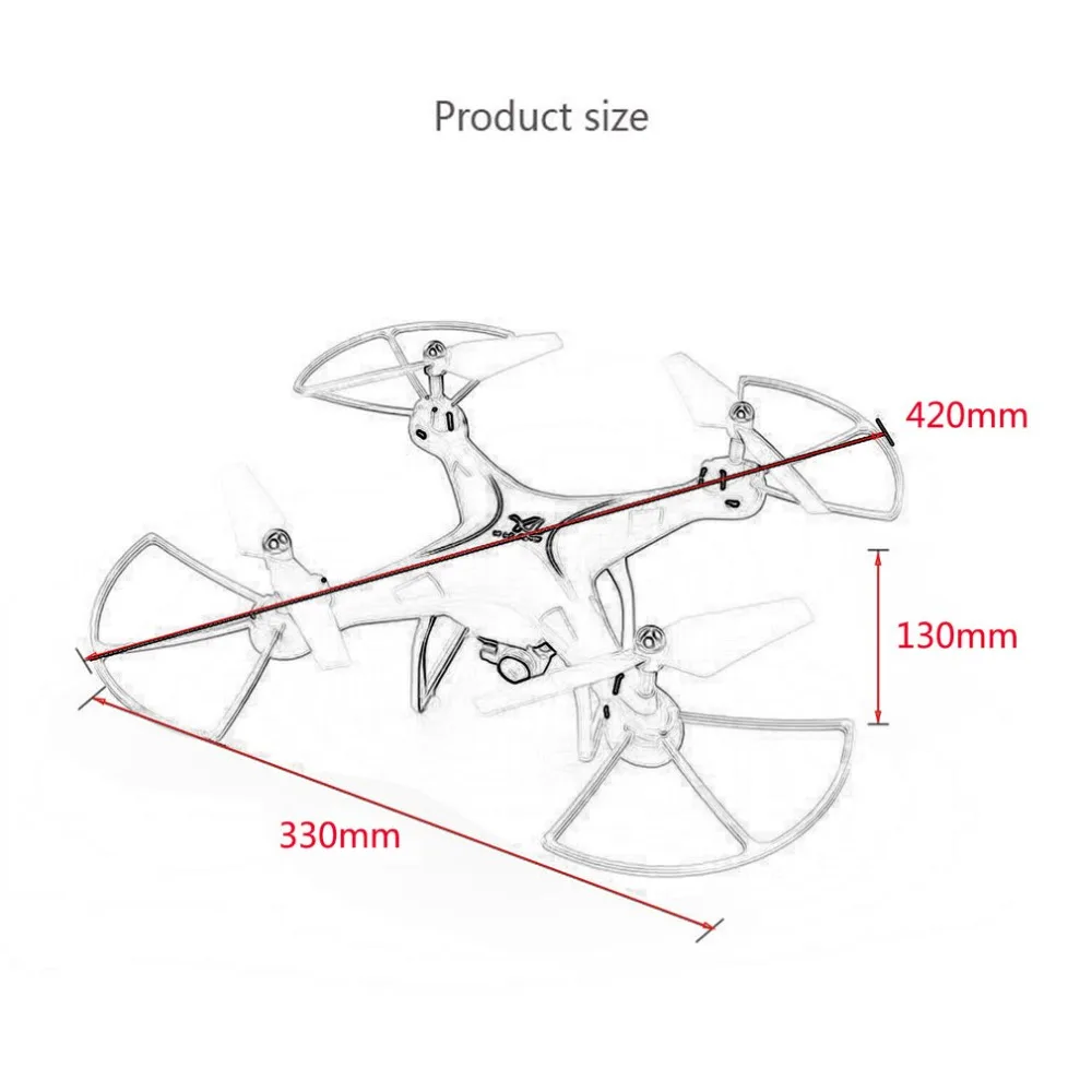 X10 2,4 ГГц Квадрокоптер камера wifi FPV Безголовый режим один ключ возврат высота Удержание RC Дрон дистанционное управление игрушки самолеты