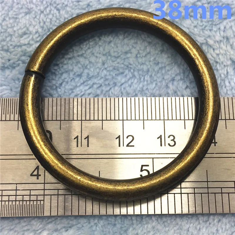 11-38mm vintage antique bronze  D O Ring Openable Keyring Leather Bag Belt Strap Dog Chain Buckle Snap Clasp Clip Trigger Accessories DIY