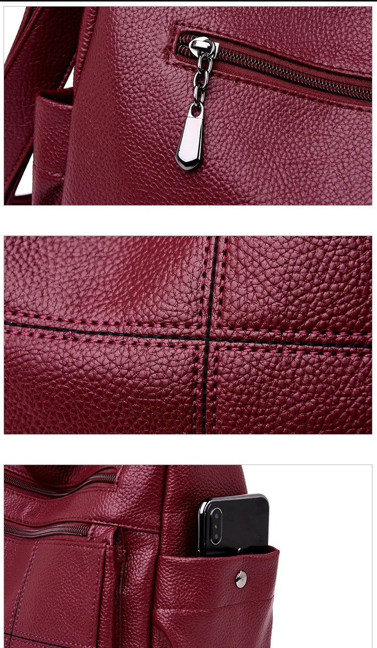 Лидирующий бренд Женская сумка для путешествий модные мягкие ранцы сумки натуральная кожа, сумка Tote Новый C861